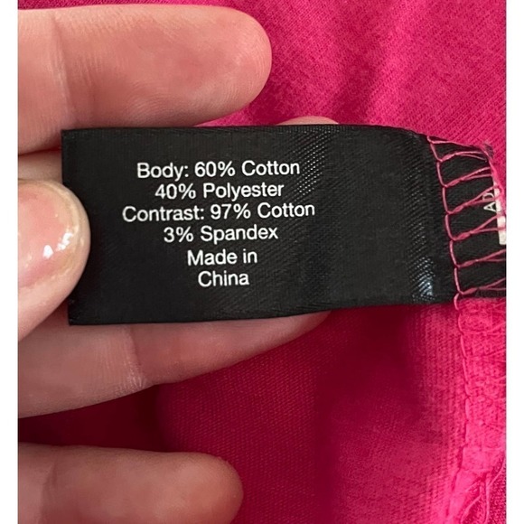 LANE bryant magenta cold shoulder ruffle top size 18/20 - Picture 4 of 7